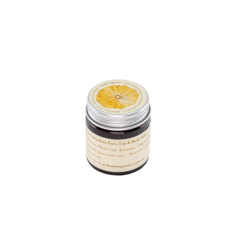 Kangaroo Island Fleur de Calendula Lip, Face & Body Salve - 30ml